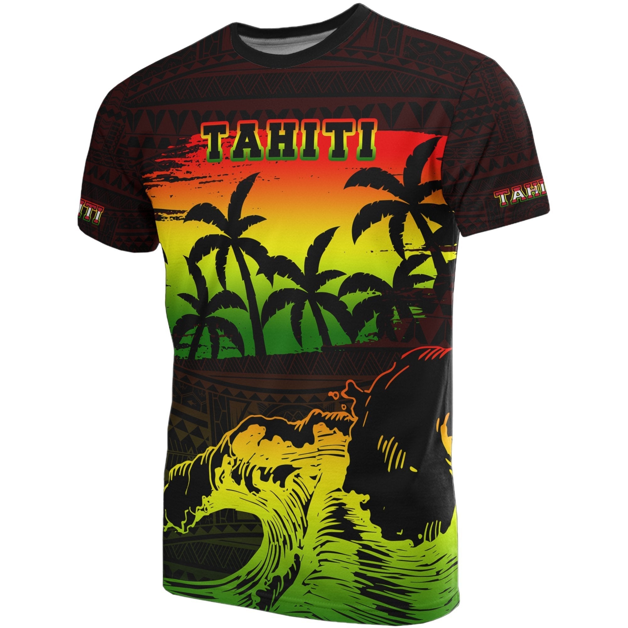 Tahiti Reggae T shirt - Vibe Hoodie Shop