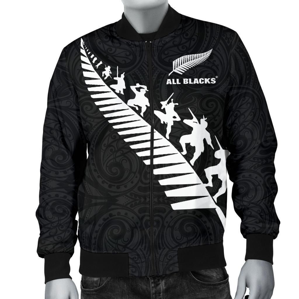 New Zealand Jackets, Maori Haka Fern Men Bomber Jackets - Vibe Hoodie Shop