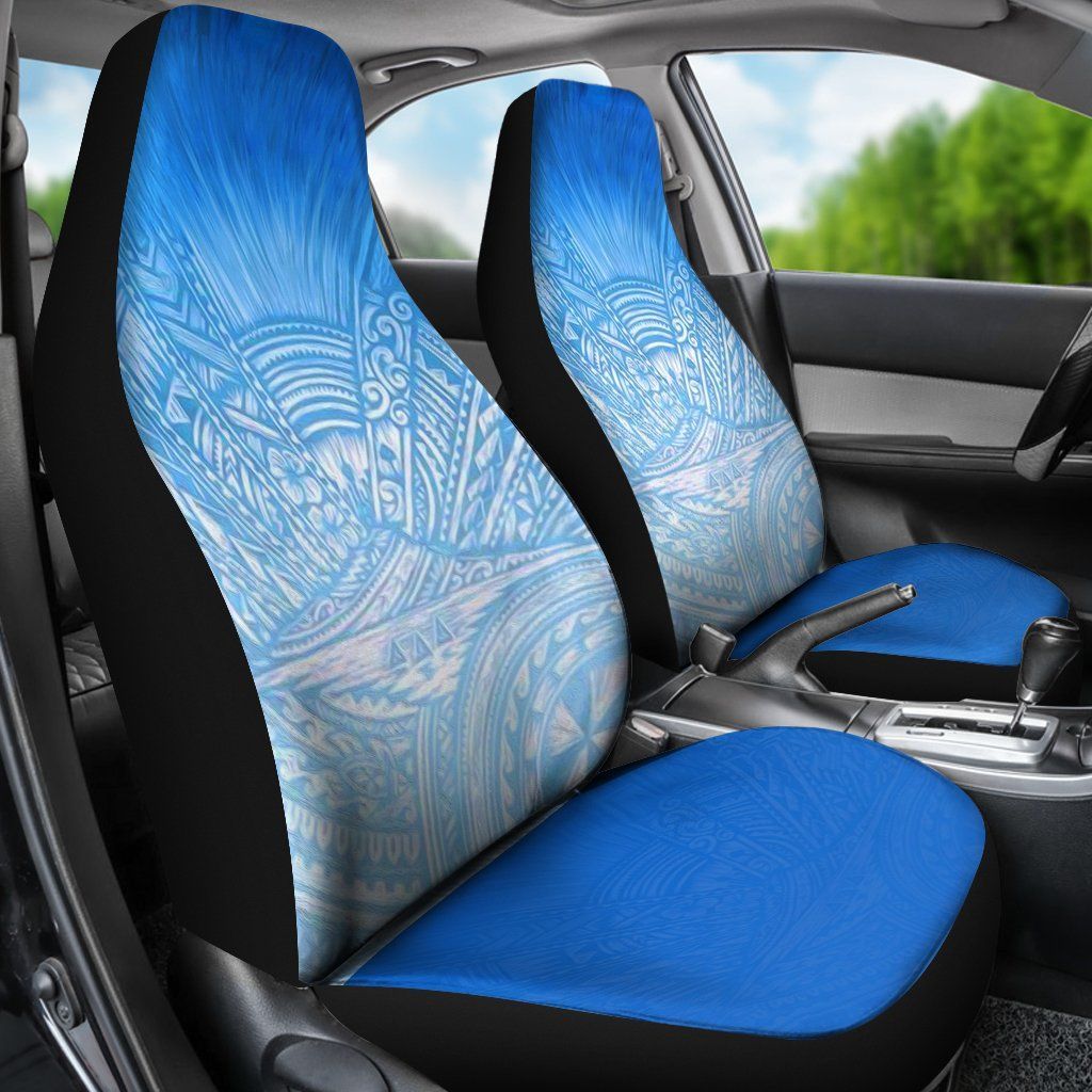 New Zealand Maori Auckland Tattoo Car Seat Covers - Vibe Hoodie Shop