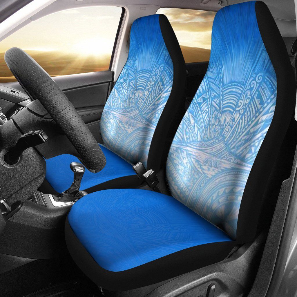 New Zealand Maori Auckland Tattoo Car Seat Covers - Vibe Hoodie Shop