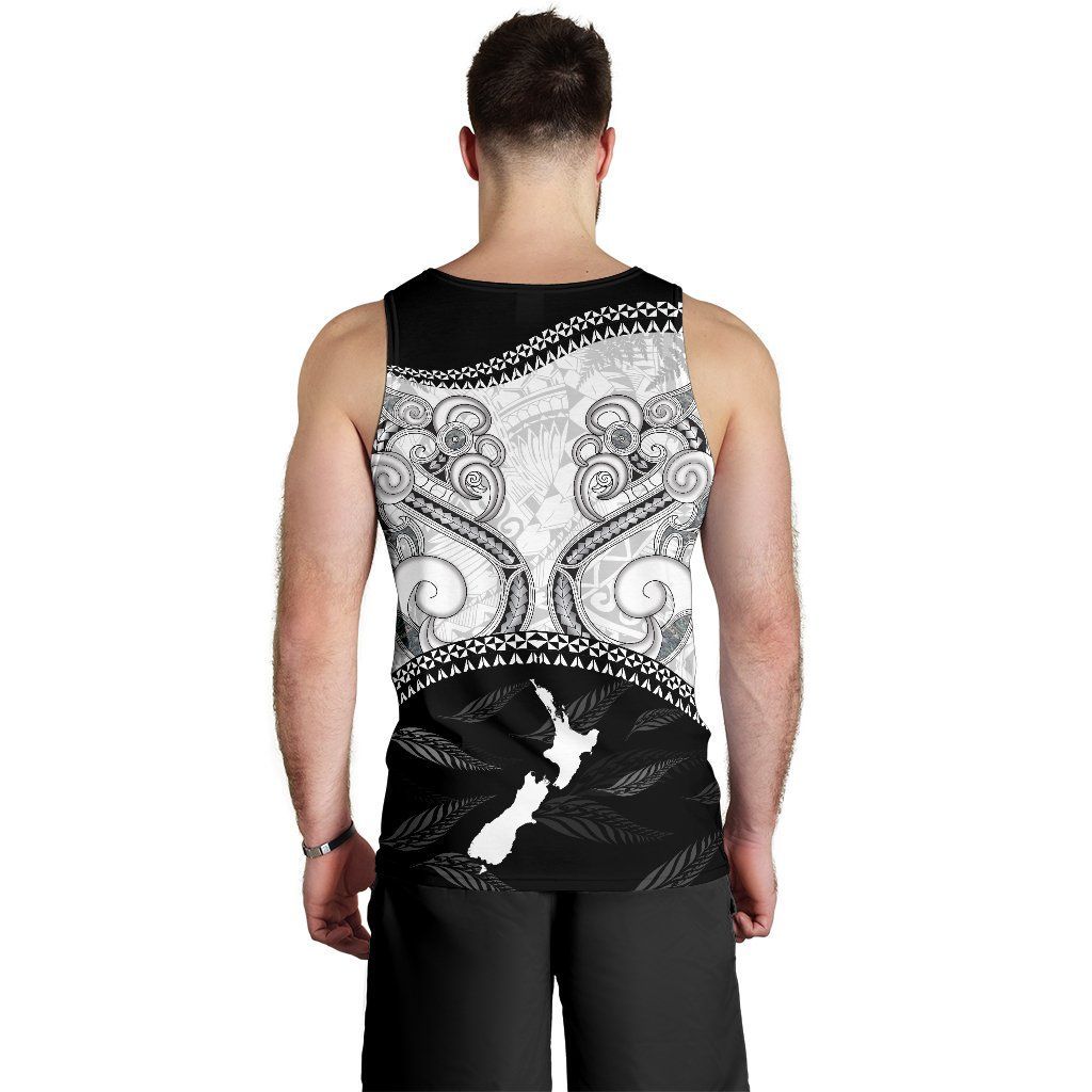 Maori Manaia Men Tank Top, Whakakotahi I Te Aroha - Vibe Hoodie Shop