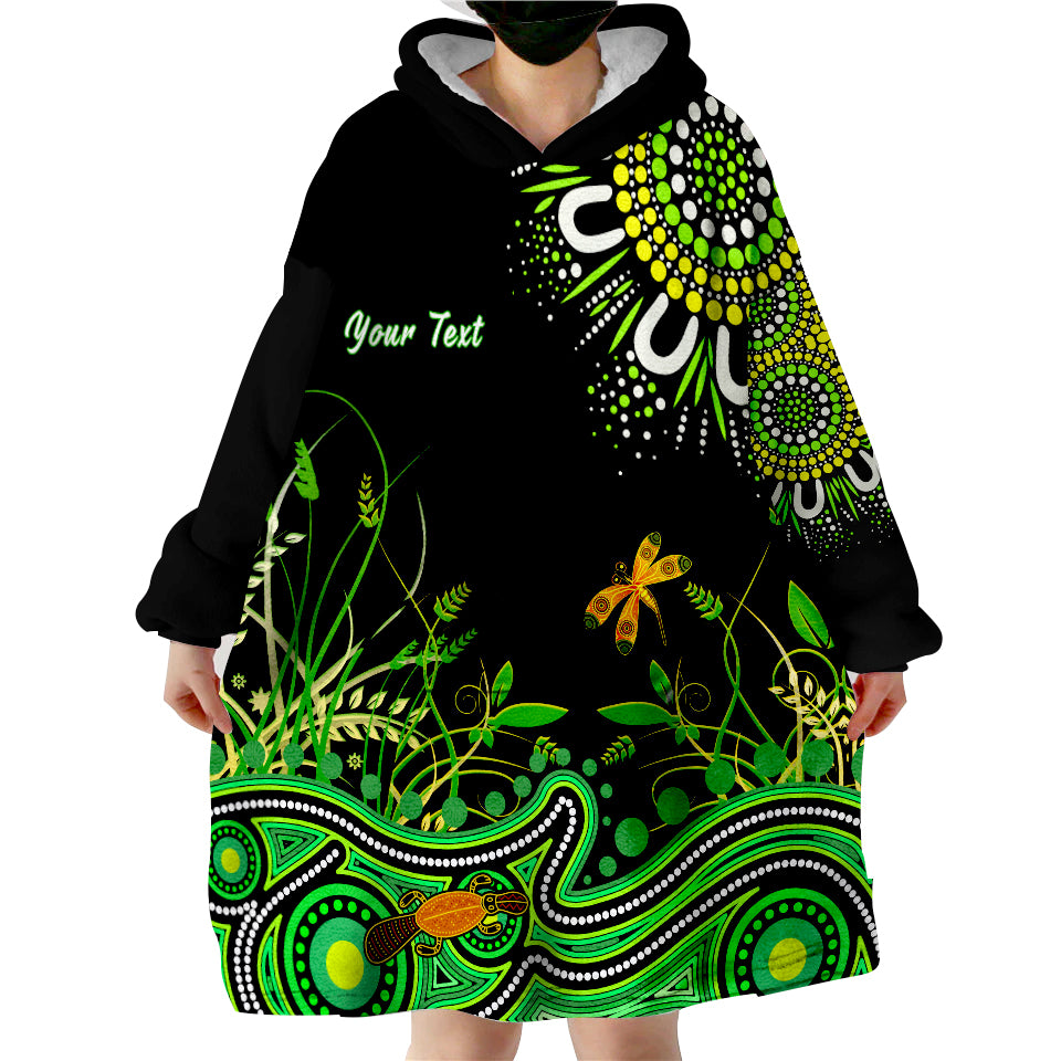 (Custom Personalised) Happy King Islands Show Aboriginal Tasmania Australia Wearable Blanket Hoodie - Vibe Hoodie Shop