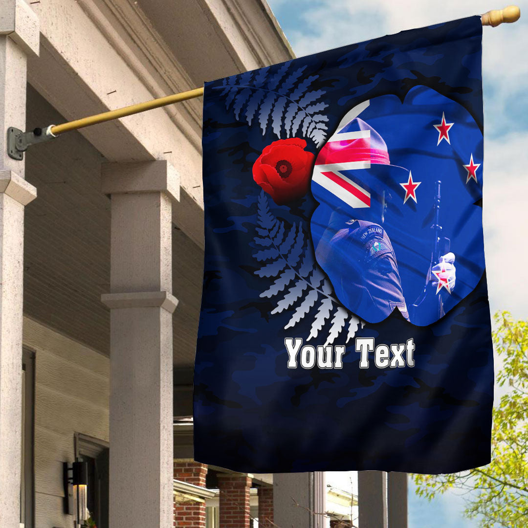 Vibe Hoodie Flag - (Custom) New Zealand ANZAC Day Poppy Flag - Vibe Hoodie Shop