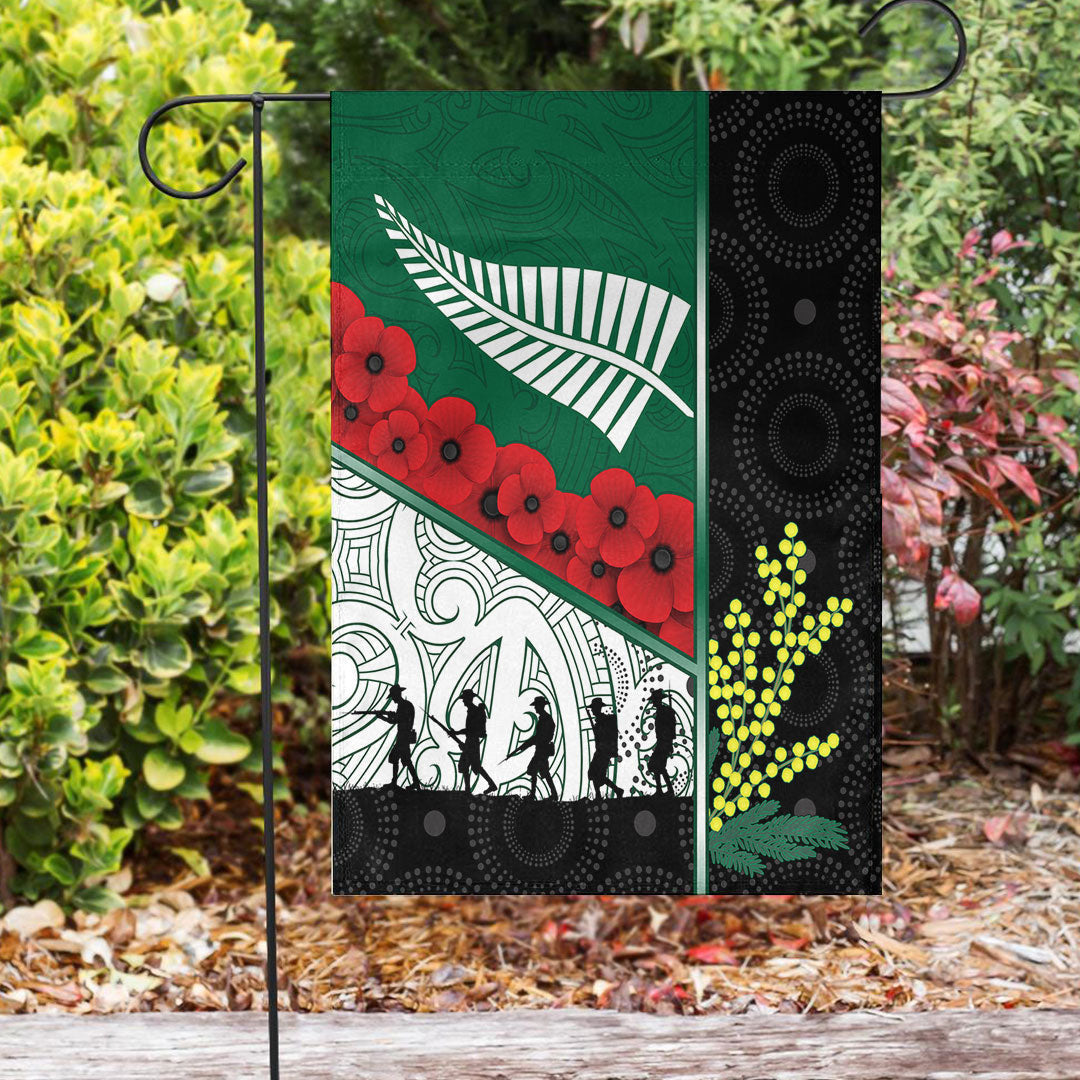 Vibe Hoodie Flag - Australia Indigenous and New Zealand Maori ANZAC Flag - Vibe Hoodie Shop