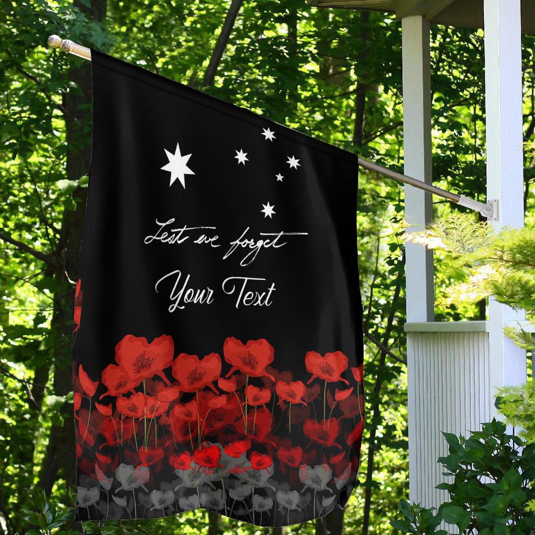 Vibe Hoodie Flag - (Custom) Australian Military Forces ANZAC Day Lest We Forget Flag - Vibe Hoodie Shop