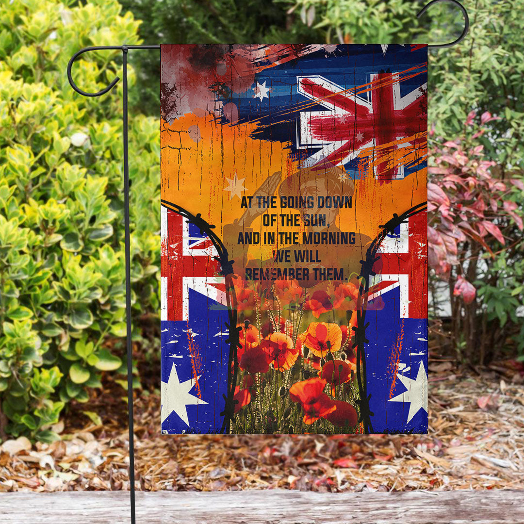 Vibe Hoodie Flag - ANZAC Day World War II Commemoration 39 - 45 Flag - Vibe Hoodie Shop