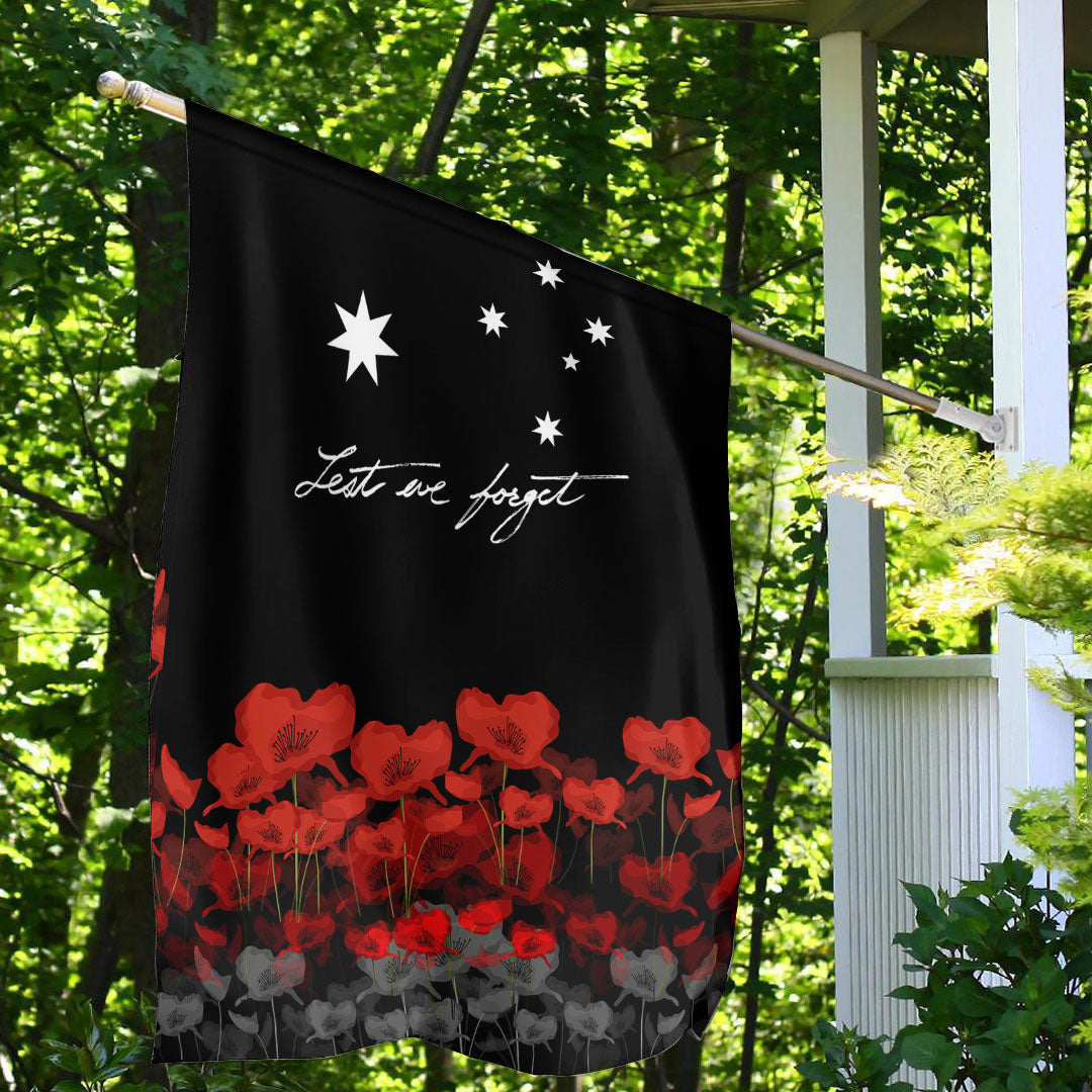 Vibe Hoodie Flag - Australian Military Forces ANZAC Day Lest We Forget Flag - Vibe Hoodie Shop