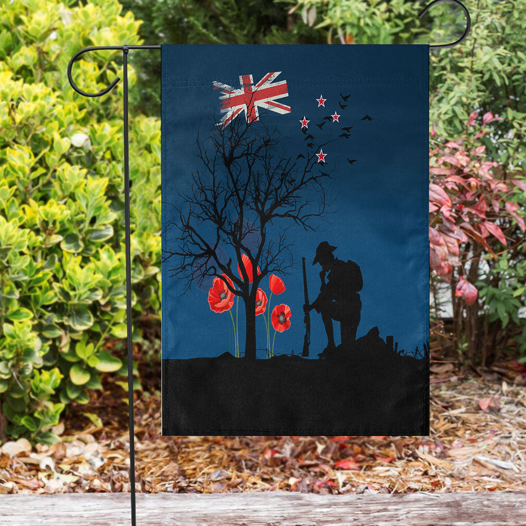 Vibe Hoodie Flag - New Zealand ANZAC Lest We Forget Remebrance Day Flag - Vibe Hoodie Shop