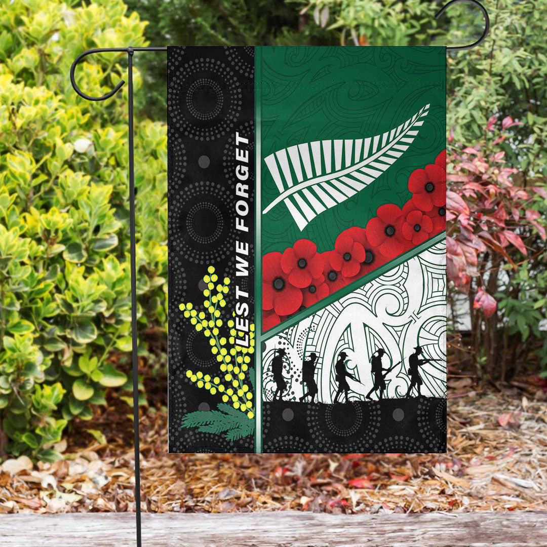 Vibe Hoodie Flag - (Custom) Australia Indigenous and New Zealand Maori ANZAC Flag - Vibe Hoodie Shop