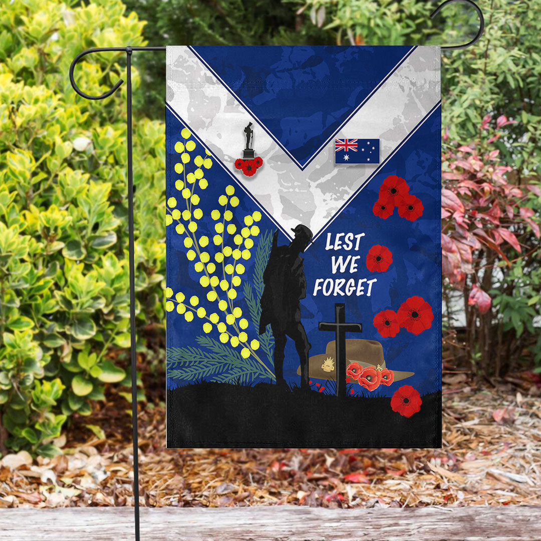 Vibe Hoodie Flag - (Custom) Australia ANZAC Lest We Forget 2022 Flag - Vibe Hoodie Shop