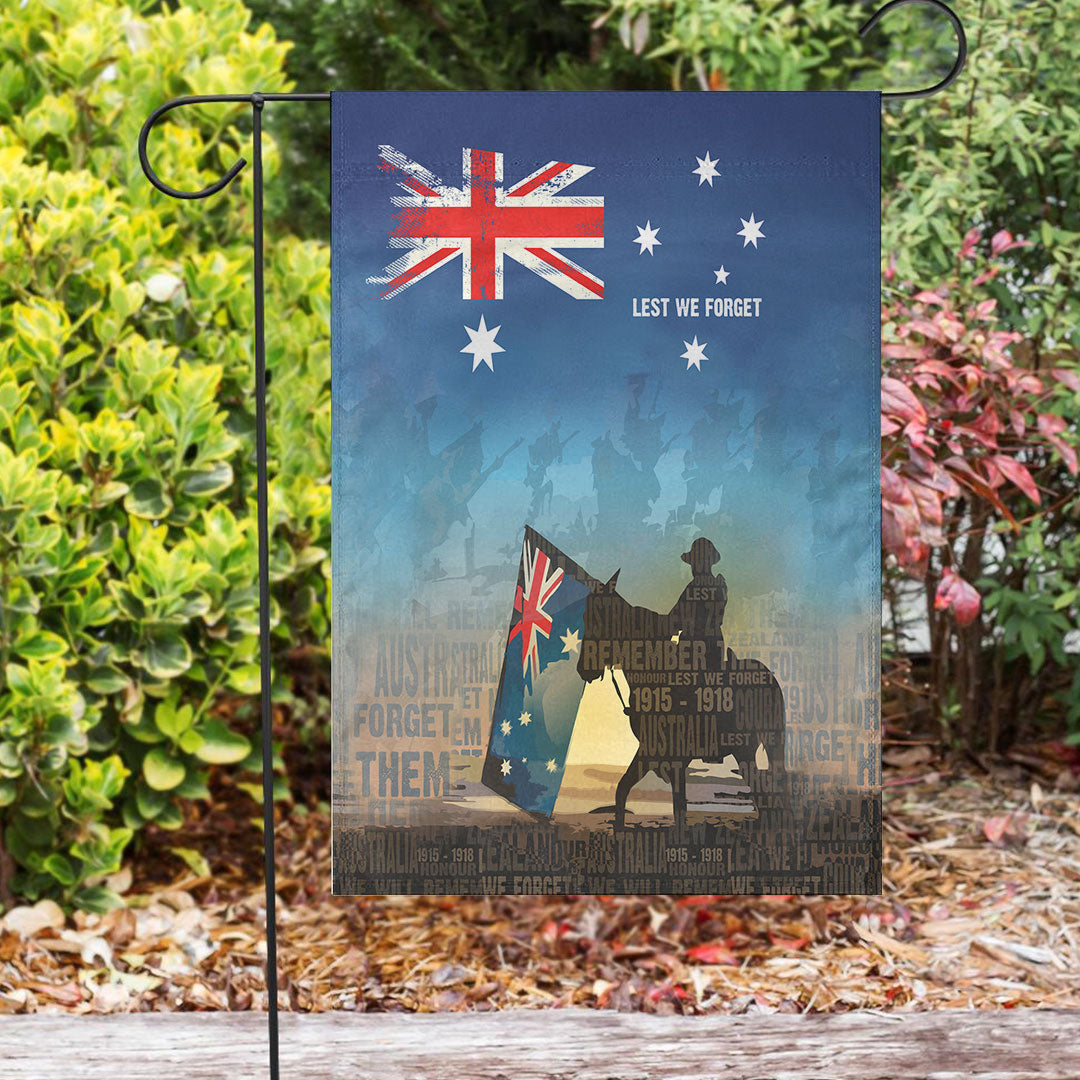 Vibe Hoodie Flag - ANZAC Lest We Forget The Light Horse Flag - Vibe Hoodie Shop