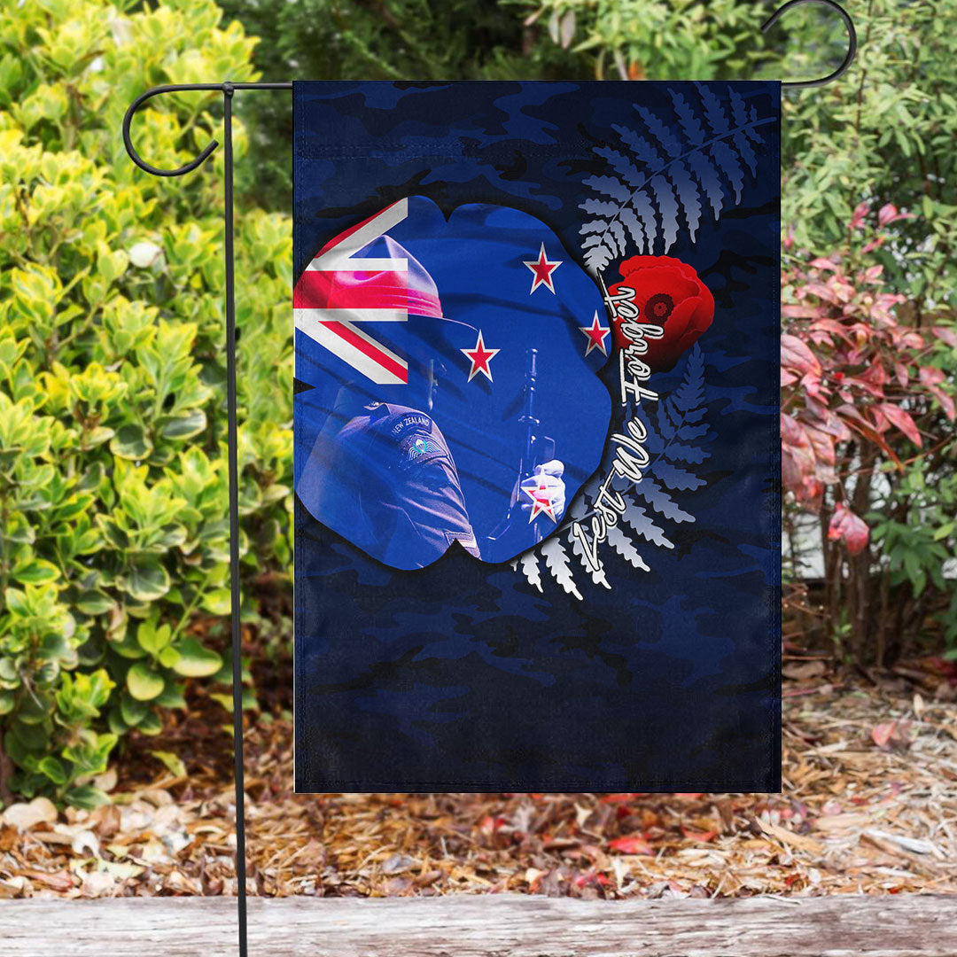 Vibe Hoodie Flag - (Custom) New Zealand ANZAC Day Poppy Flag - Vibe Hoodie Shop