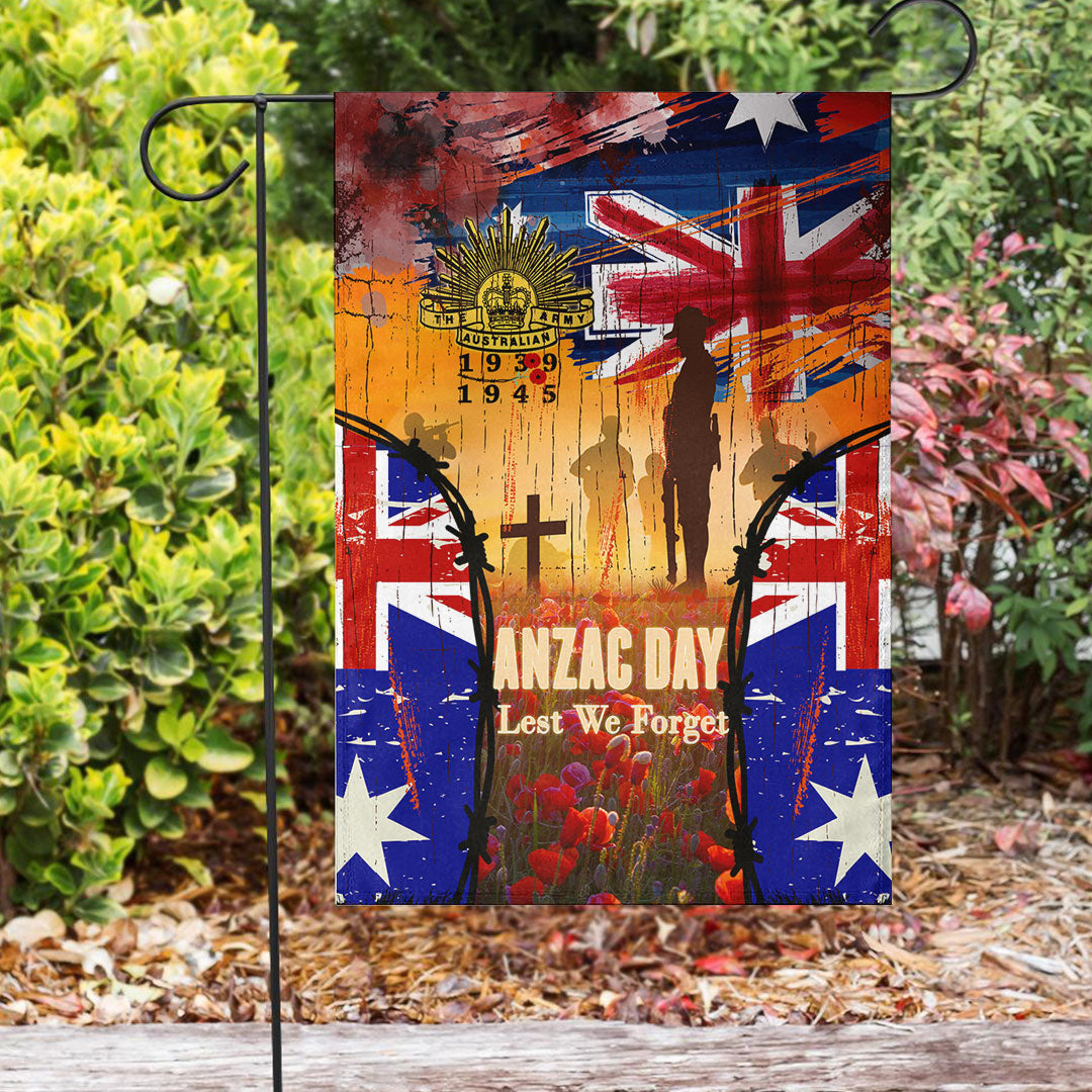 Vibe Hoodie Flag - ANZAC Day World War II Commemoration 39 - 45 Flag - Vibe Hoodie Shop