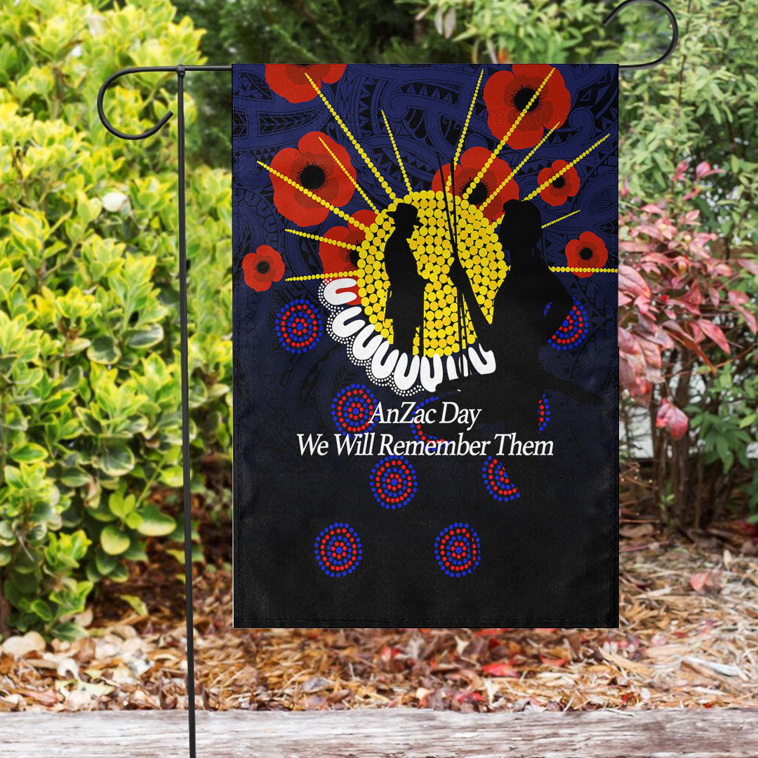 Vibe Hoodie Flag - ANZAC Day We Will Remember Them Flag - Vibe Hoodie Shop