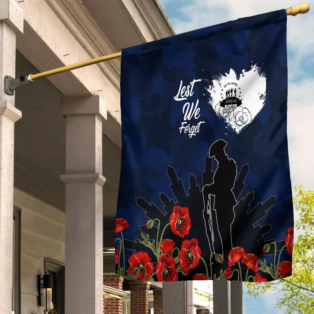 Vibe Hoodie Flag - ANZAC Day Camouflage Lest We Forget Flag - Vibe Hoodie Shop