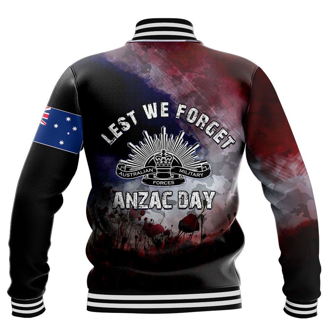 Vibe Hoodie Clothing - ANZAC Day The Australian Army Baseball Jacket - Vibe Hoodie Shop