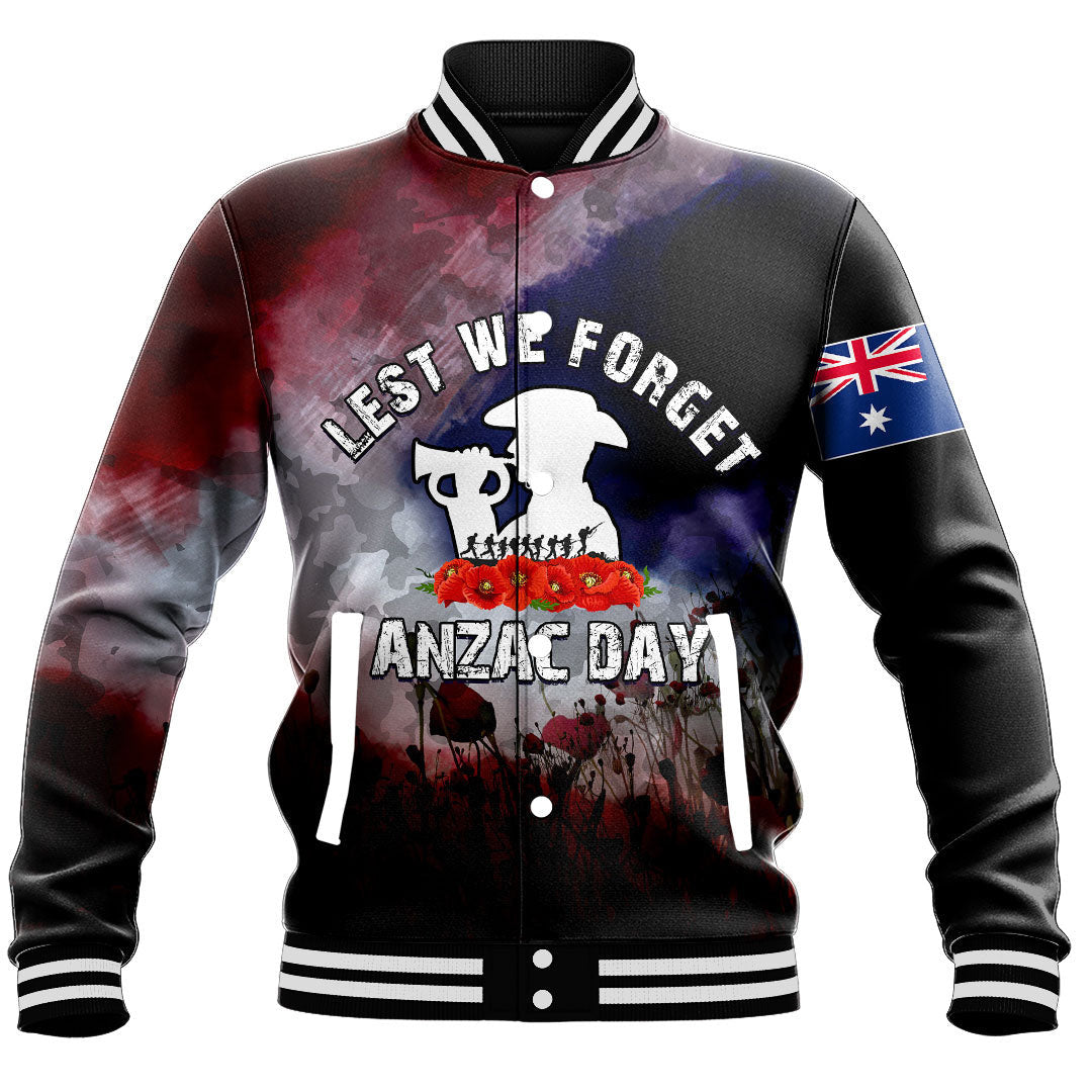 Vibe Hoodie Clothing - ANZAC Day The Australian Army Baseball Jacket - Vibe Hoodie Shop