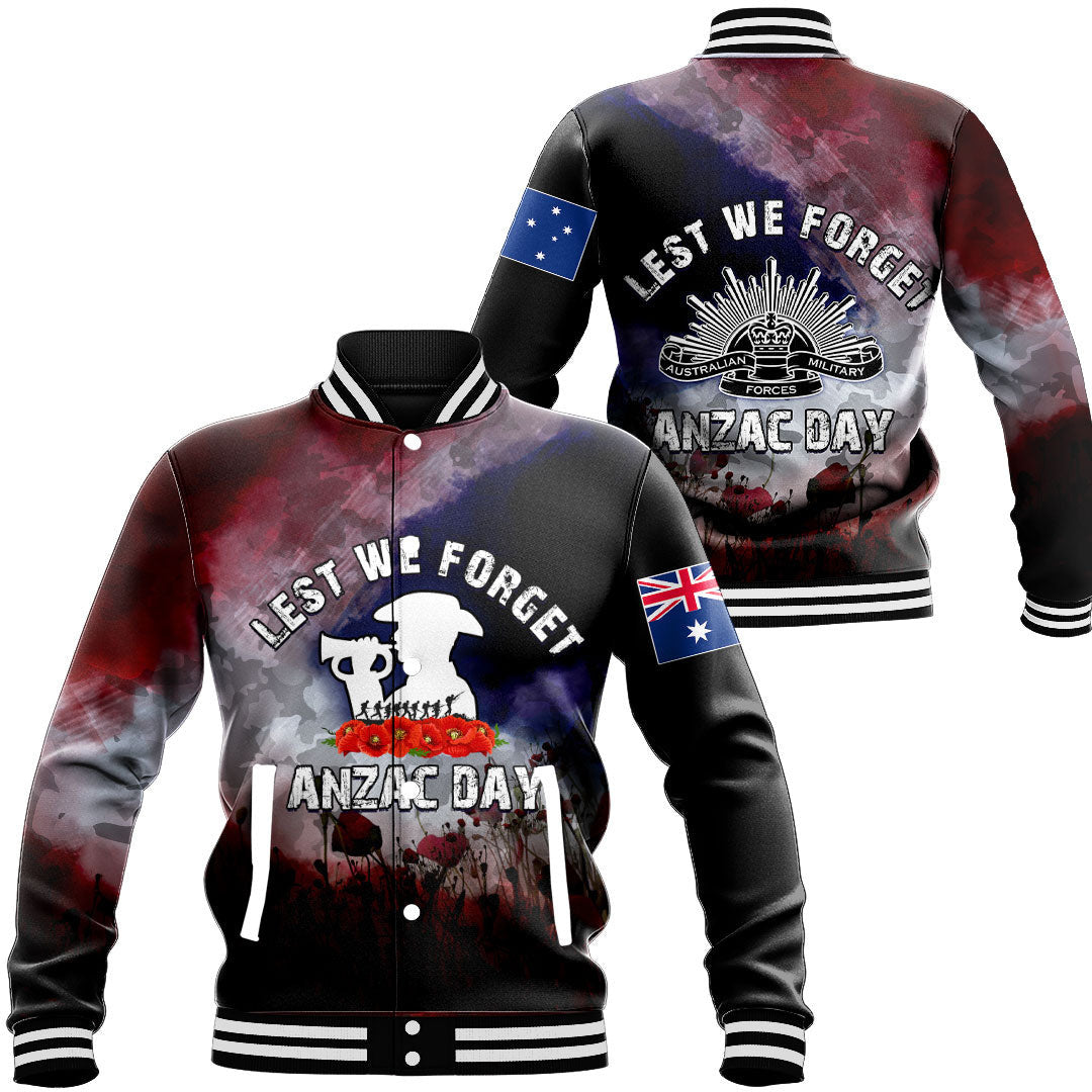 Vibe Hoodie Clothing - ANZAC Day The Australian Army Baseball Jacket - Vibe Hoodie Shop