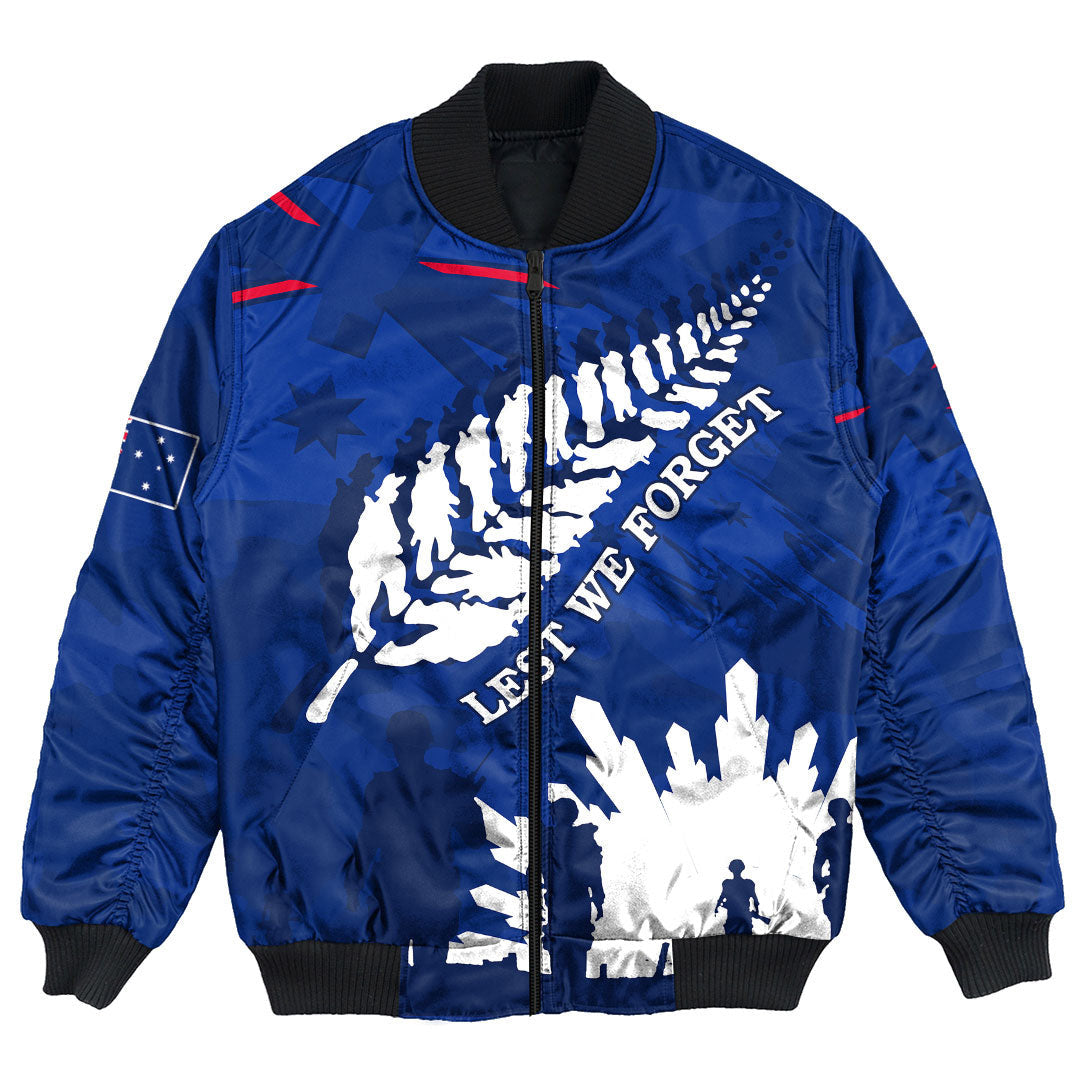 Vibe Hoodie Clothing - Australia ANZAC Camouflage Mix Fern Bomber Jacket - Vibe Hoodie Shop