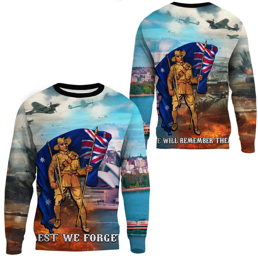 Vibe Hoodie Clothing - ANZAC Day Australia Peace.Sweatshirt - Vibe Hoodie Shop