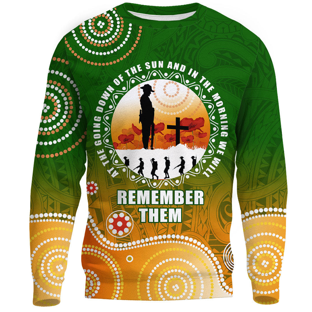 Vibe Hoodie Clothing - (Custom) ANZAC New Zealand Maori - Australia Indigenous.Sweatshirt - Vibe Hoodie Shop