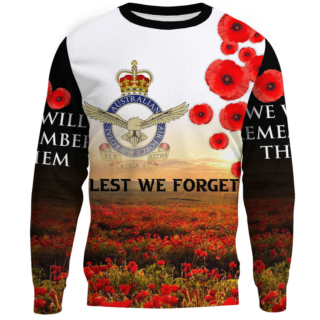 Vibe Hoodie Clothing - ANZAC Day Australian Air Force.Sweatshirt - Vibe Hoodie Shop