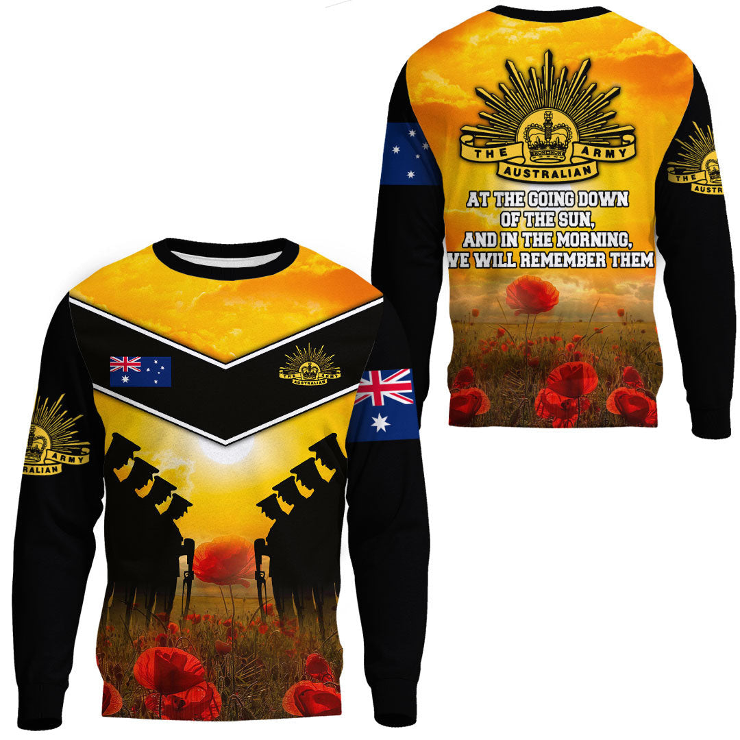 Vibe Hoodie Clothing - Australia Standing Guard ANZAC Day.Sweatshirt - Vibe Hoodie Shop