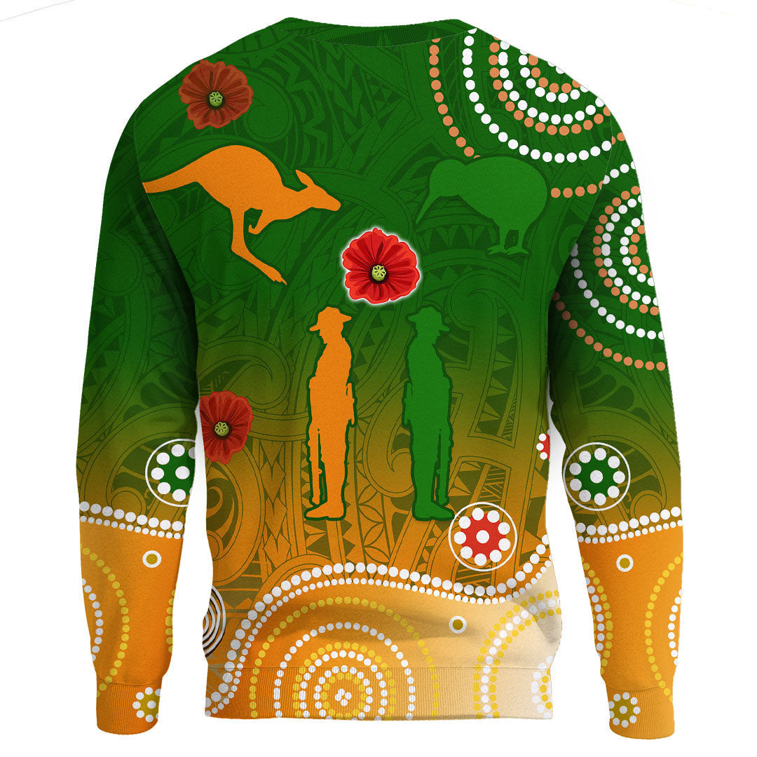 Vibe Hoodie Clothing - ANZAC New Zealand Maori - Australia Indigenous.Sweatshirt - Vibe Hoodie Shop