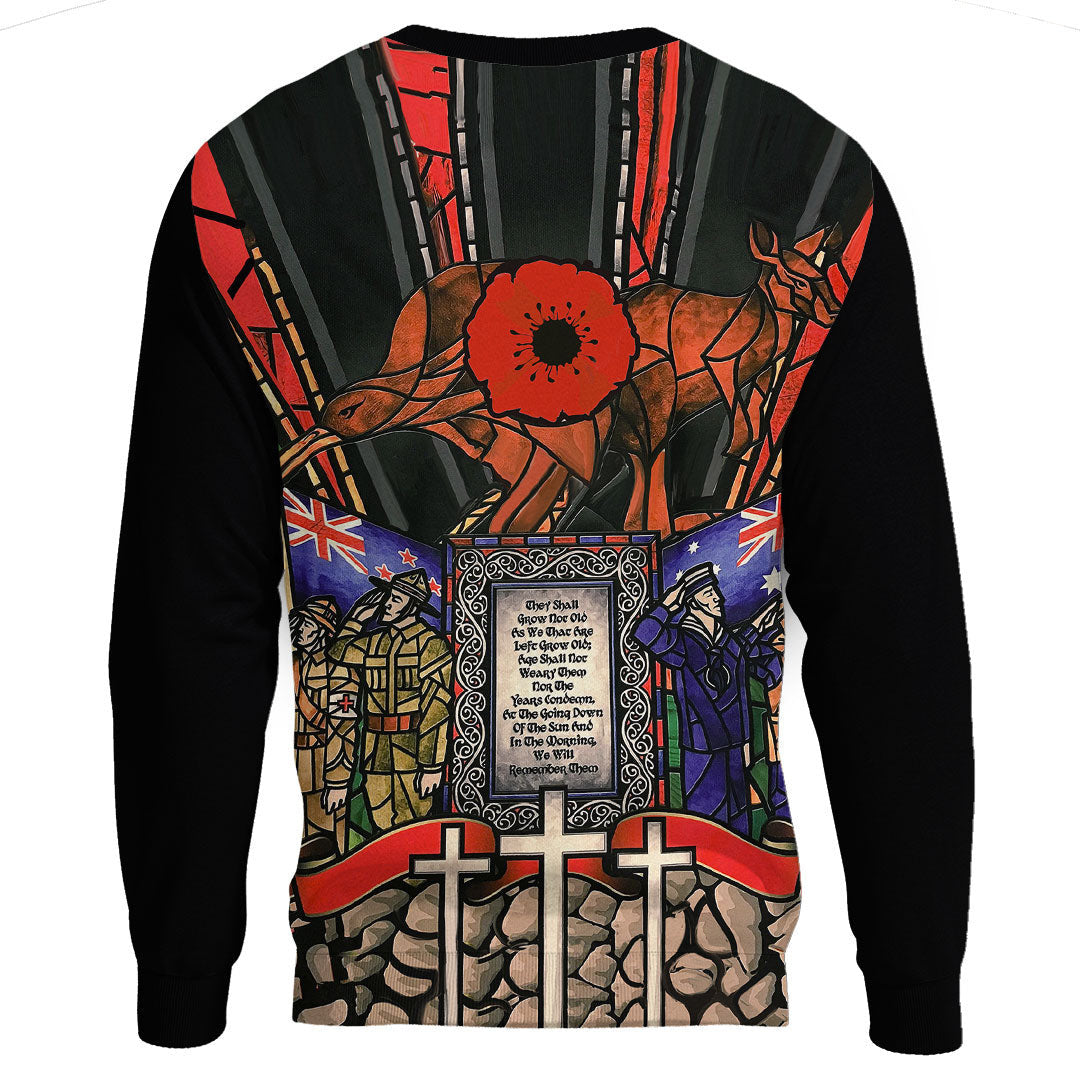 Vibe Hoodie Clothing - ANZAC Day Lest We Forget Australia and New Zealand.Sweatshirt - Vibe Hoodie Shop