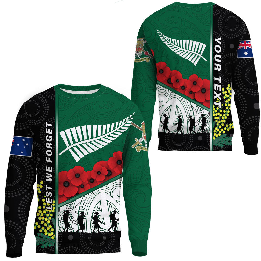 Vibe Hoodie Clothing - (Custom) Australia Indigenous and New Zealand Maori ANZAC.Sweatshirt - Vibe Hoodie Shop