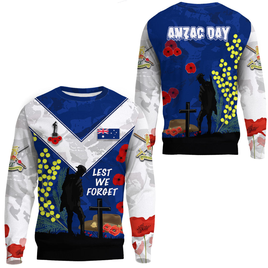 Vibe Hoodie Clothing - Australia ANZAC Lest We Forget 2022.Sweatshirt - Vibe Hoodie Shop