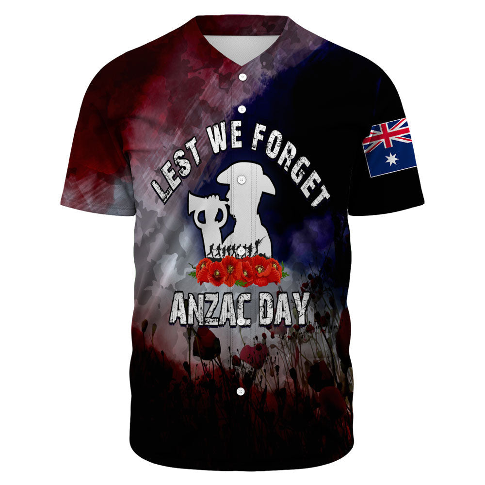 VibeHoodie Clothing - ANZAC Day The Australian Army Baseball Jersey LT10 - Vibe Hoodie Shop