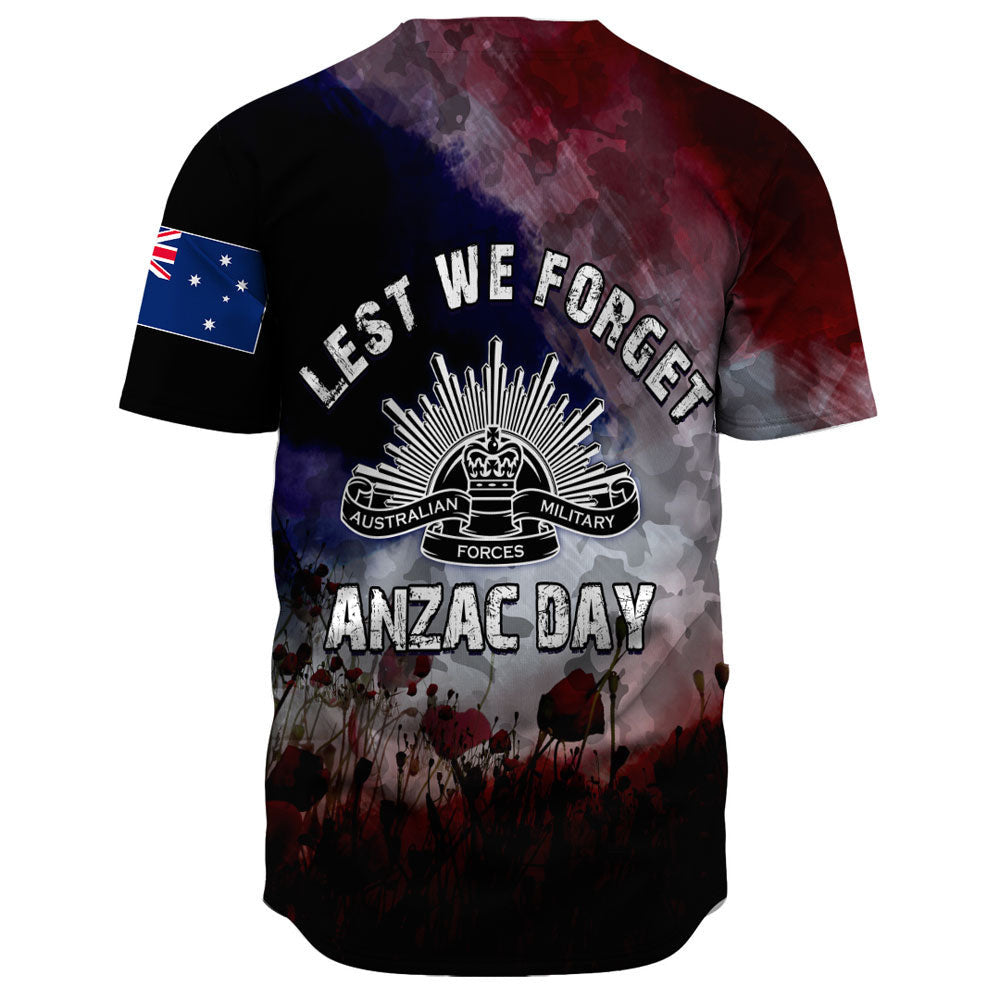 VibeHoodie Clothing - ANZAC Day The Australian Army Baseball Jersey LT10 - Vibe Hoodie Shop