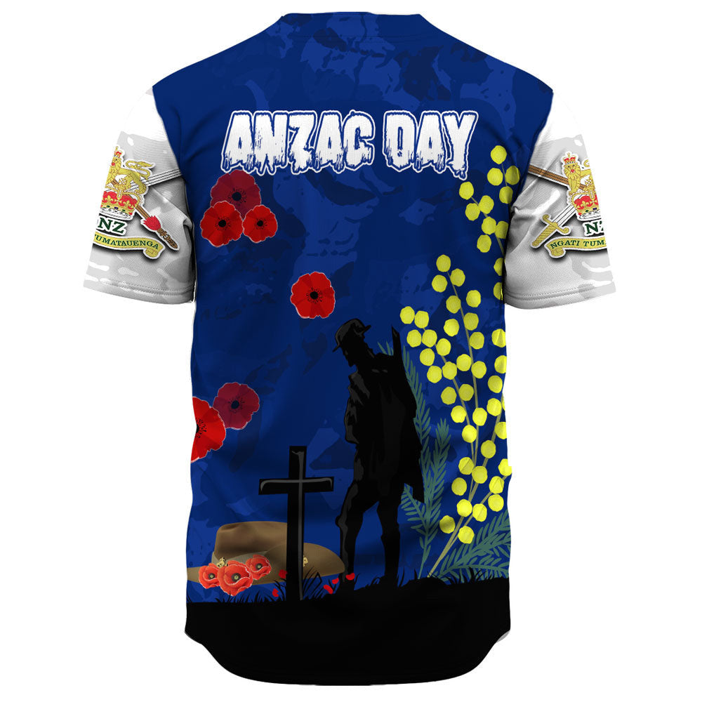 VibeHoodie Clothing - Australia ANZAC Lest We Forget 2022 Baseball Jersey LT10 - Vibe Hoodie Shop