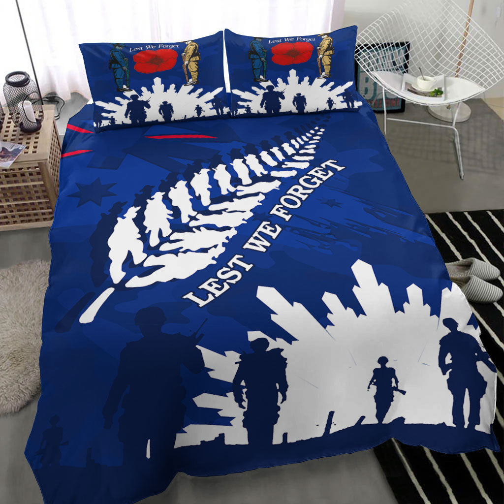 VibeHoodie Bedding Set - Australia ANZAC Camouflage Mix Fern Bedding Set LT10 - Vibe Hoodie Shop