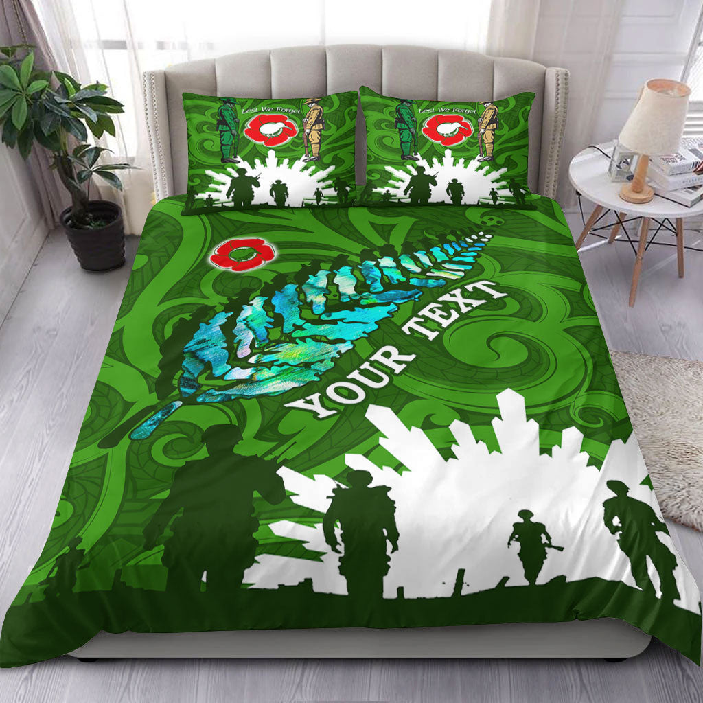 VibeHoodie Bedding Set - (Custom) New Zealand ANZAC Walking In The Sun Bedding Set LT10 - Vibe Hoodie Shop