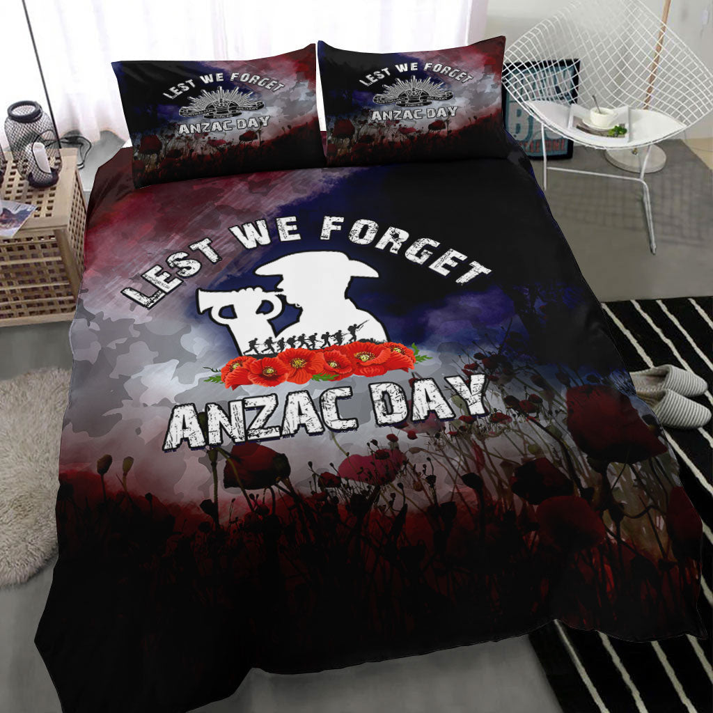 VibeHoodie Bedding Set - ANZAC Day The Australian Army Bedding Set LT10 - Vibe Hoodie Shop