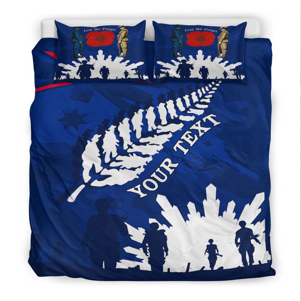 VibeHoodie Bedding Set - (Custom) Australia ANZAC Camouflage Mix Fern Bedding Set LT10 - Vibe Hoodie Shop