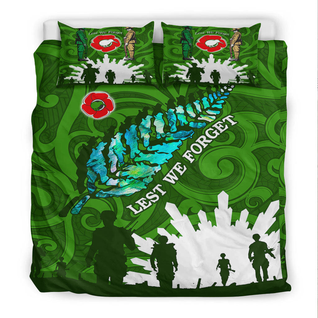 VibeHoodie Bedding Set - New Zealand ANZAC Walking In The Sun Bedding Set LT10 - Vibe Hoodie Shop