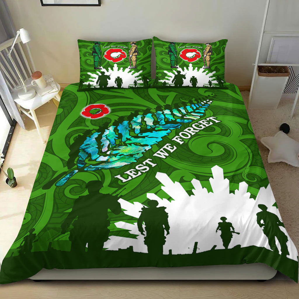 VibeHoodie Bedding Set - New Zealand ANZAC Walking In The Sun Bedding Set LT10 - Vibe Hoodie Shop