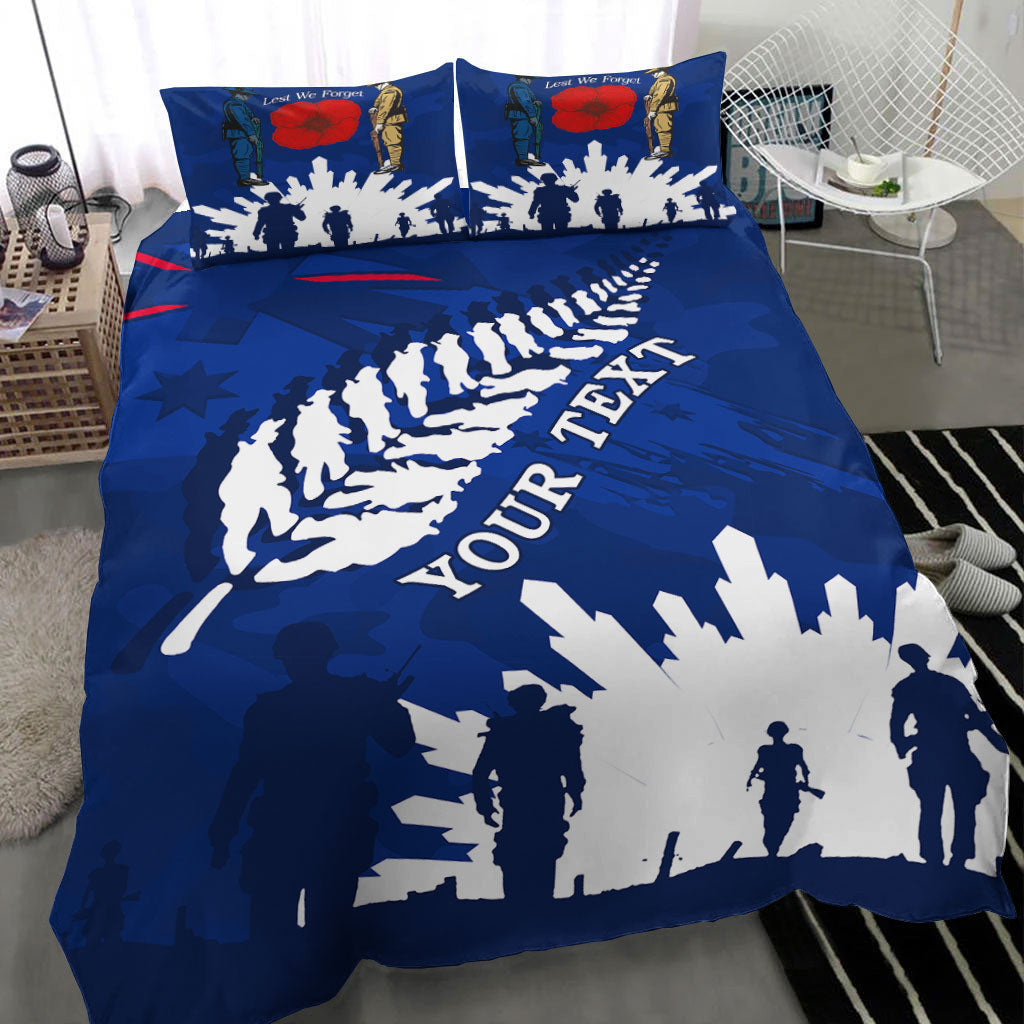 VibeHoodie Bedding Set - (Custom) Australia ANZAC Camouflage Mix Fern Bedding Set LT10 - Vibe Hoodie Shop