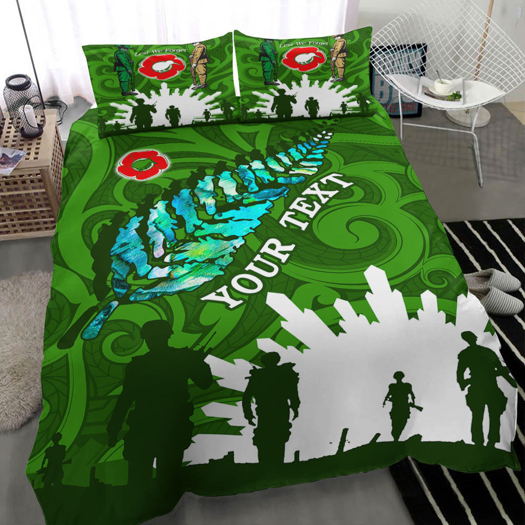 VibeHoodie Bedding Set - (Custom) New Zealand ANZAC Walking In The Sun Bedding Set LT10 - Vibe Hoodie Shop