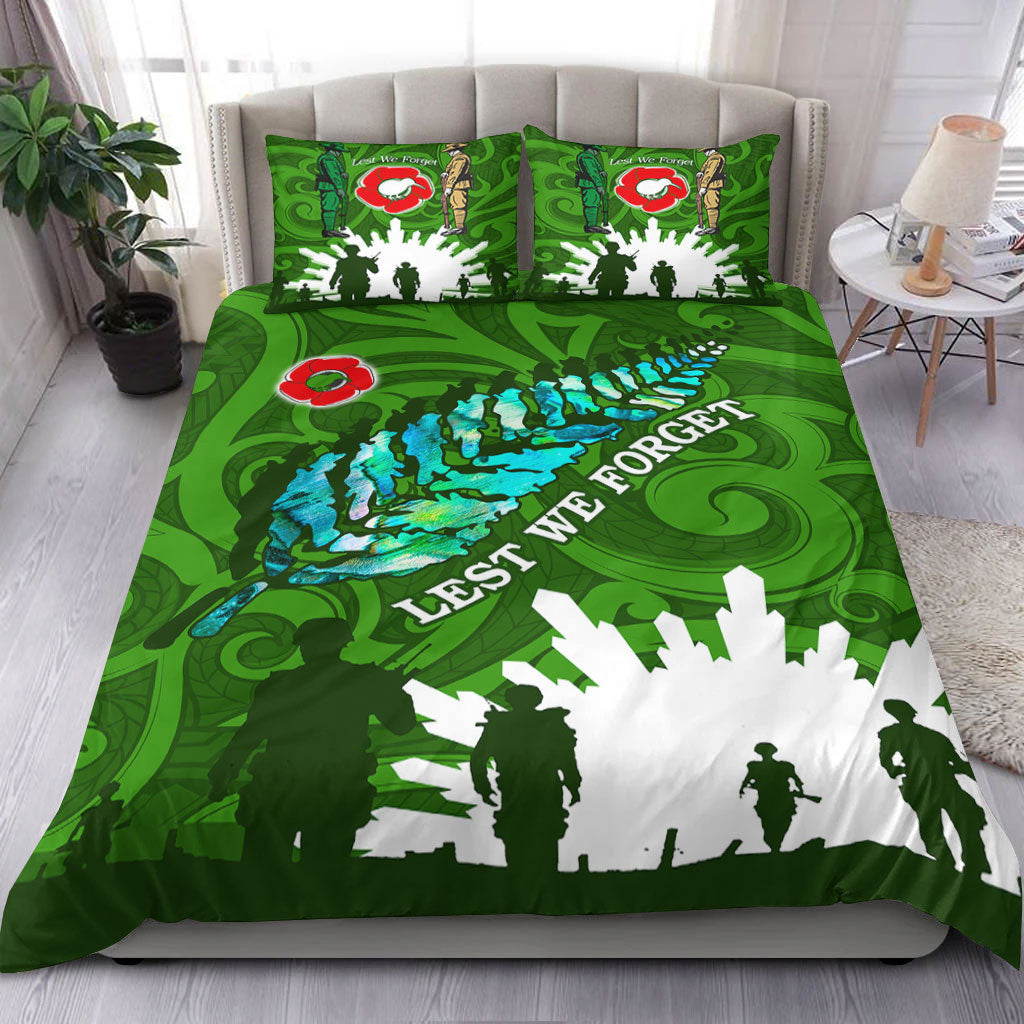 VibeHoodie Bedding Set - New Zealand ANZAC Walking In The Sun Bedding Set LT10 - Vibe Hoodie Shop