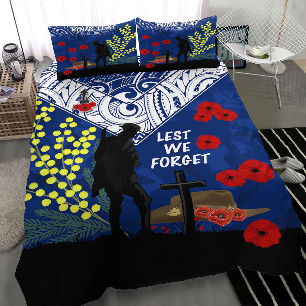 VibeHoodie Bedding Set - (Custom) New Zealand Soldier Bedding Set LT10 - Vibe Hoodie Shop