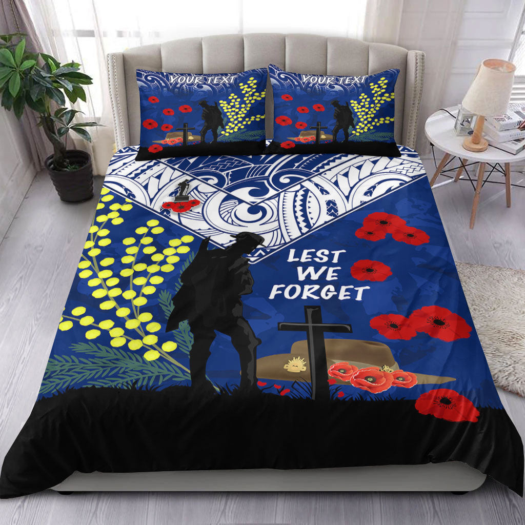 VibeHoodie Bedding Set - (Custom) New Zealand Soldier Bedding Set LT10 - Vibe Hoodie Shop