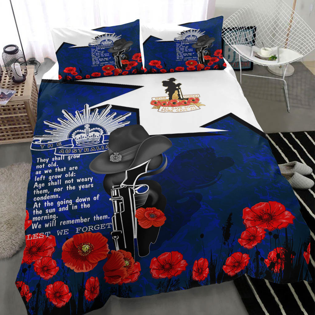 VibeHoodie Bedding Set - ANZAC Day Lest We Forget Special Bedding Set LT10 - Vibe Hoodie Shop