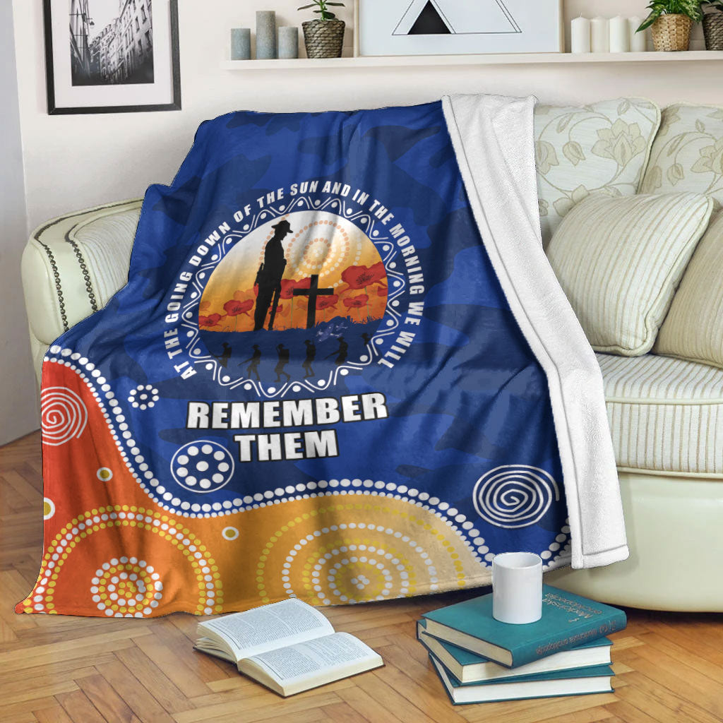 VibeHoodie Blanket - Australia ANZAC Camouflage Vitality Premium Blanket LT10 - Vibe Hoodie Shop