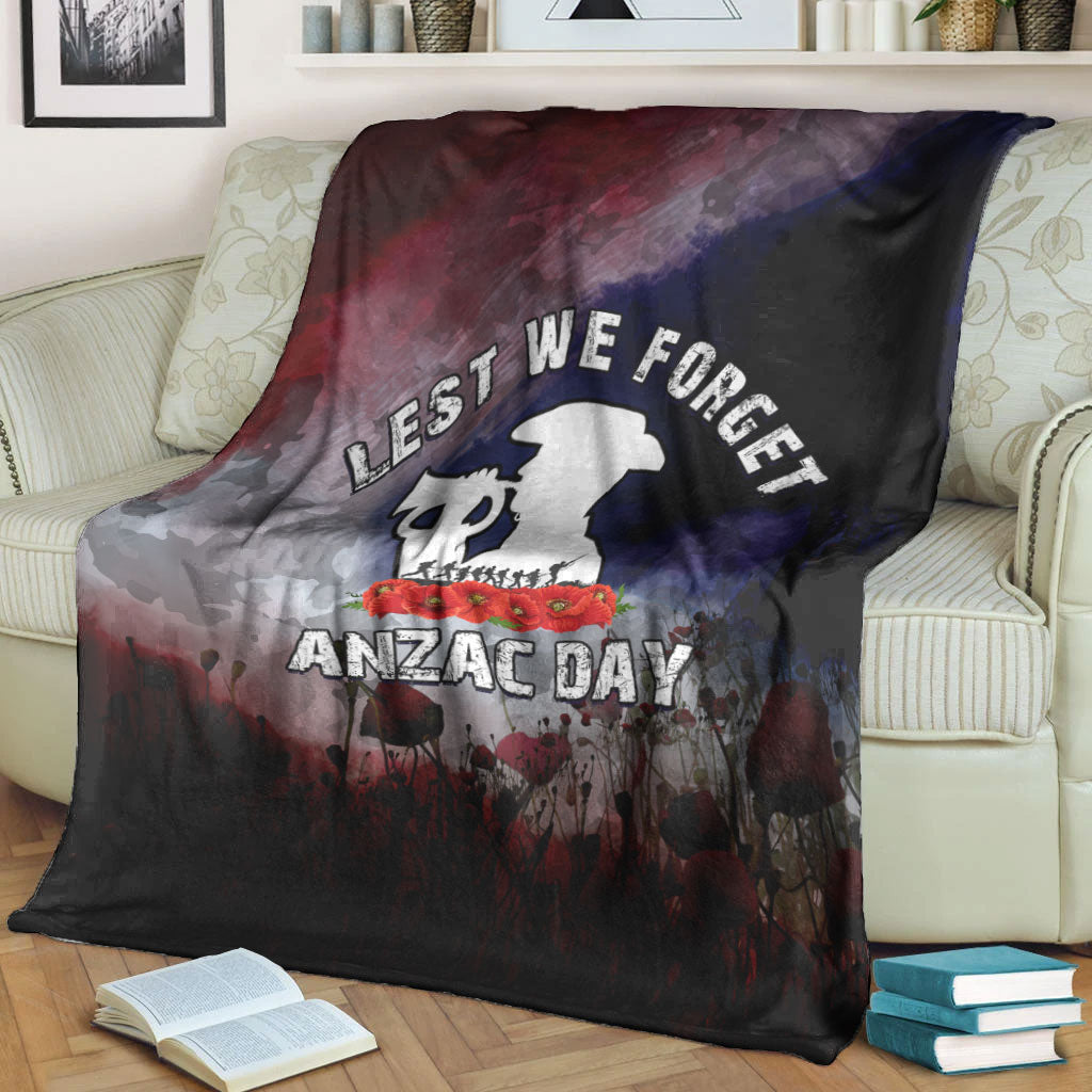 VibeHoodie Blanket - ANZAC Day The Australian Army Premium Blanket LT10 - Vibe Hoodie Shop