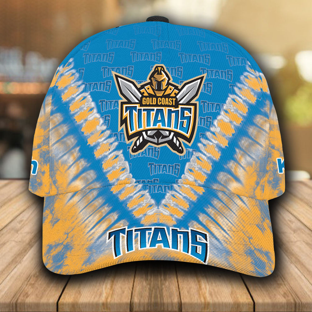 NRL Gold Coast Titans classic Cap Custom Name LT10 - Vibe Hoodie Shop