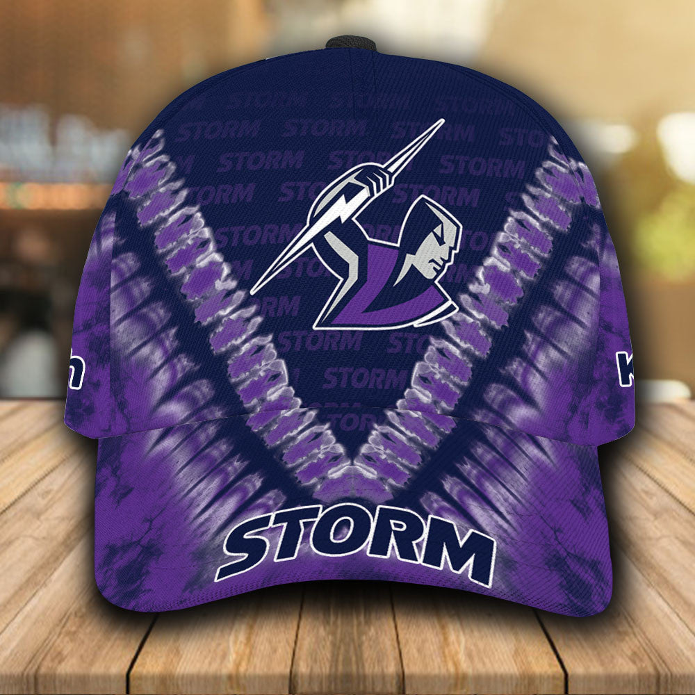 NRL Melbourne Storm classic Cap Custom Name LT10 - Vibe Hoodie Shop